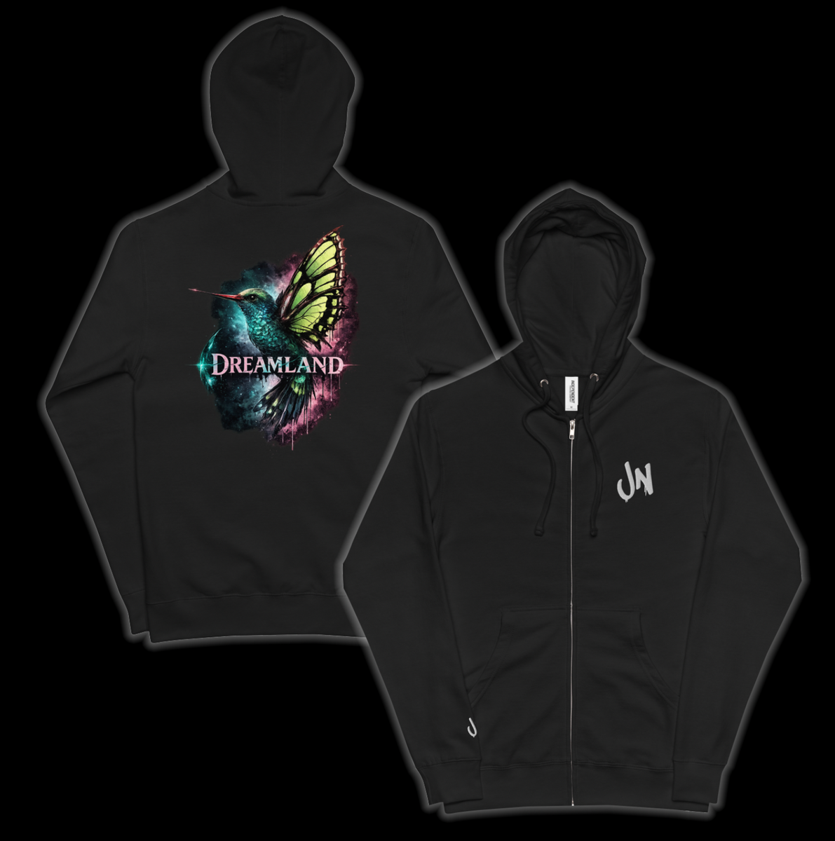 Dream Creature Zip-Up Hoodie – Janel Nabong