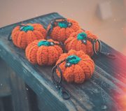 Cozy Pumpkin Keychain (Limited Fall Drop) Only 5 Left