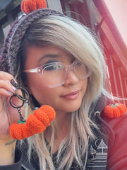 Cozy Pumpkin Keychain (Limited Fall Drop) Only 5 Left