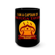 I Am a Captain of Tortuga Tavern Glossy Mug