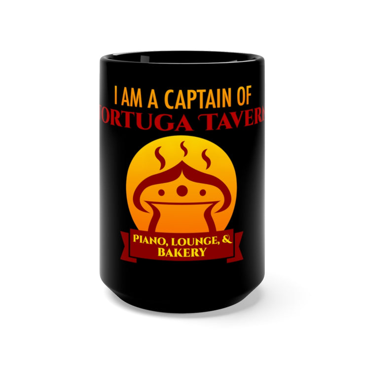 I Am a Captain of Tortuga Tavern Glossy Mug